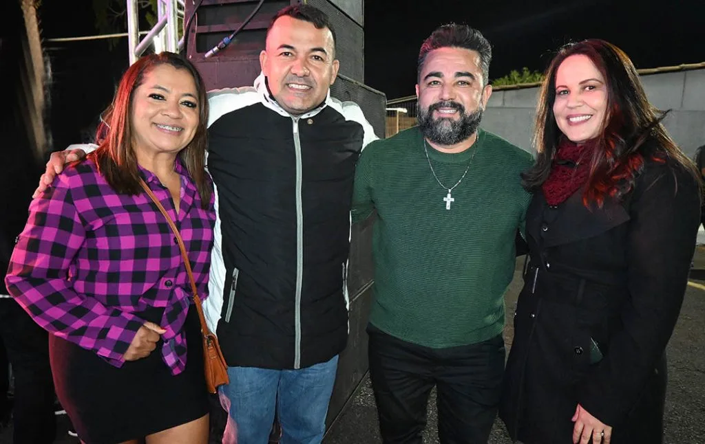 Maria Bezerra, Deputado Rogério Morro da Cruz, Advandro Salgado e Antônia Guimarães
