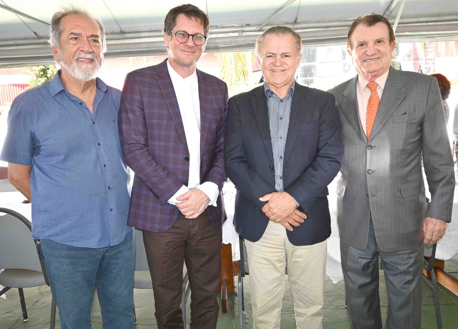 José Sampaio de Lacerda Júnior, Antônio Henrique Lindemberg Baltazar, conselheiro Manoelzinho Andrade e o advogado Estenio Campelo