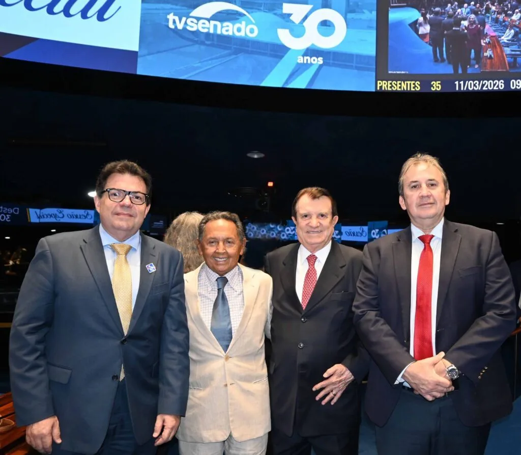 Fernando Ferrer , Fernando César Mesquita, Estenio Campelo e Paulo Regis